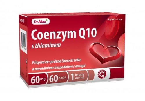 Dr.Max Coenzym Q10 60mg s thiaminem cps.60
