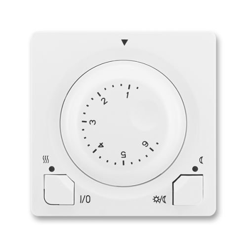 ABB 3292G-A10101 B1 Swing®L termostat univerzální SWING  bílá otočné ovládání