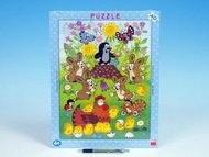 Puzzle deskové Krtek a velikonoce 29x37cm 40 dílků