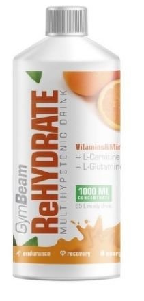 GymBeam ReHydrate 1000 ml orange