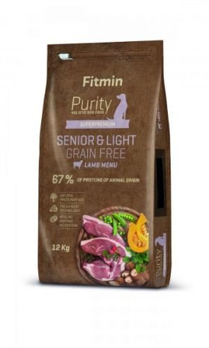 Fitmin Dog Purity GF Senior & Light Lamb 12 kg