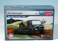 Stavebnice Monti 30 Bundeswehr Mercedes Unimog 1:48 v krabici 22x15x6cm