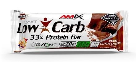 Low-Carb 33% Protein Bar - 60g - Double Dutch Chocolate