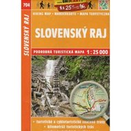 SHOCart 704 Slovenský raj 1:25 000 turistická mapa