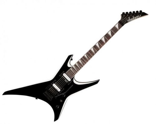 Jackson JS32 Warrior Black with White Bevels