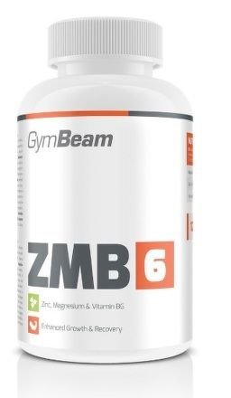 GymBeam ZMB6 unflavored - 120 kaps