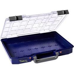 Kufřík na součástky raaco, CarryLite 55 4x8-0, 142830, přihrádek: 0, 337 x 278 x 57 , modrá, transparentní