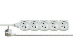 EMOS prodlužovací kabel 5zásuvka/10m bílá P0510