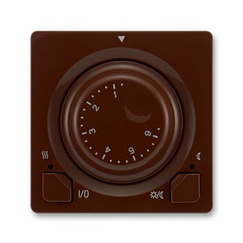 ABB 3292G-A10101 H1 Swing®L termostat univerzální SWING hnědá otočné ovl