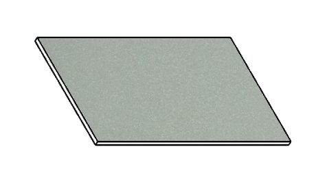 Casarredo Kuchyňská pracovní deska 40 cm šedý popel (asfalt)