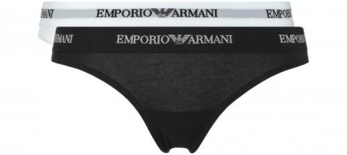 Kalhotky 2 ks Emporio Armani | Černá Bílá | Dámské | M