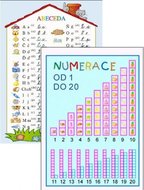 Abeceda / Numerace 1-20 (karta) - neuveden