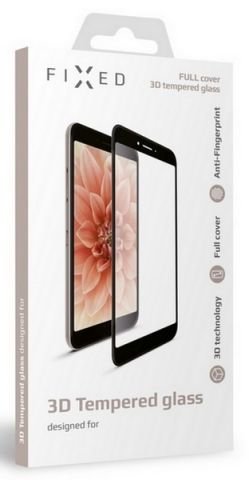 FIXED 3D Full-Cover sklo Apple iPhone 6/6S, Black