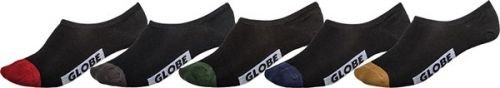 ponožky GLOBE - Dip Invisible Sock 5 Pack Assorted (ASS) velikost: 7-11