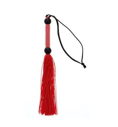 Guilty Pleasure Důtky GP SILICONE FLOGGER WHIP red