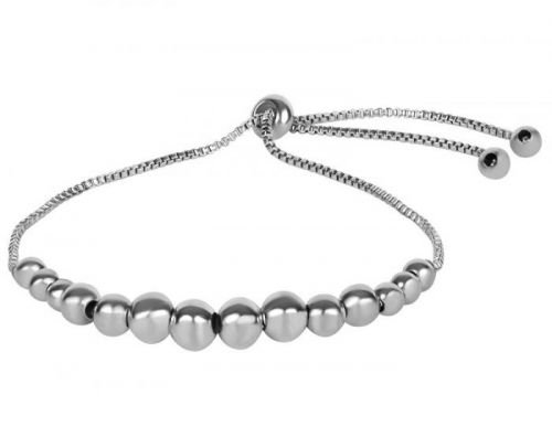 Troli Nastavitelný náramek ve stříbrné barvě