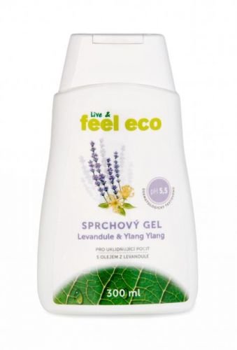 Feel eco sprchový gel Levandule & Ylang-Ylang 300 ml