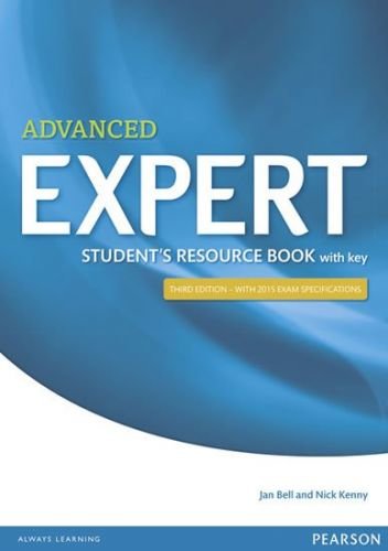 Bell Jan: Expert Advanced 3rd Edition Student's Resource Book with Key
