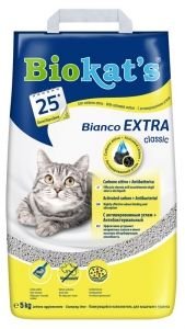 Biokats Bianco Extra podestýlka s aktivním uhlím 5kg