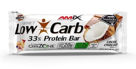 Low-Carb 33% Protein Bar - 60g - Coconut-Chocolate