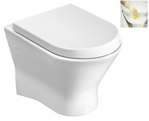 Závěsné WC Roca Nexo, zadní odpad, 53,5cm A34664L000