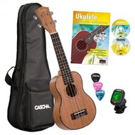 Cascha HH 2027 GB Premium Mahogany Soprano Ukulele Bundle EN