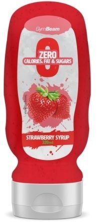 GymBeam Strawberry Syrup 320 ml strawberry