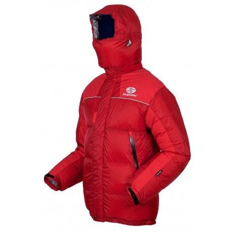 Sir Joseph 8000 Long II Jacket červená unisex nepromokavá zimní péřová bunda XL