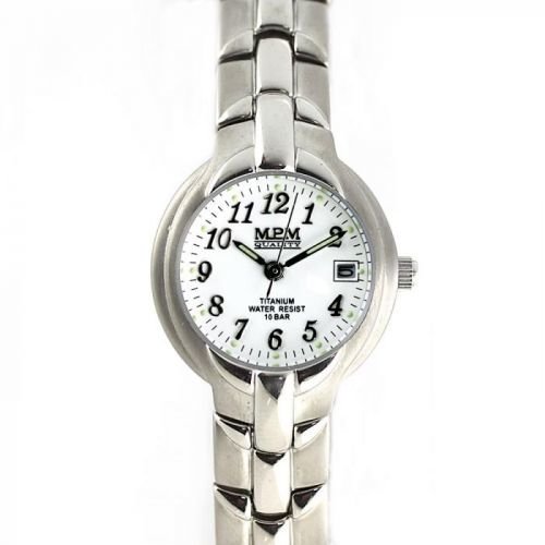 Stylové dámské titanové hodinky s datumem.0208 170596 W02M.10353.B