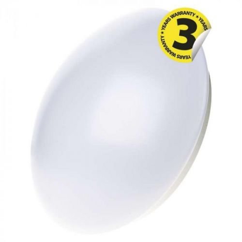 EMOS Bílé LED stropní/nástěnné svítidlo, kruhové 12W IP44 Barva světla: Denní bílá ZM3401