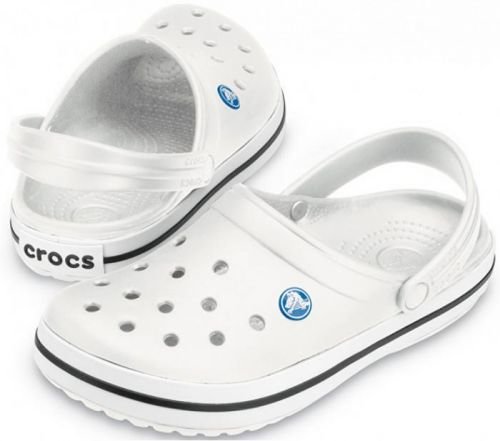 Crocs Crocband White Bílá 42-43