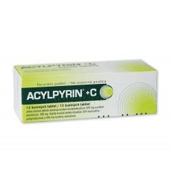 Acylpyrin + C 12 šumivých tablet