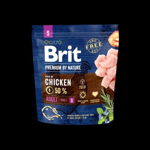 Brit Premium by Nature Adult S 1 kg