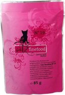 Kapsička Catz Finefood No.19 - s jehněčím a bůvolím m. 85 g