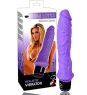 Silikonový vibrátor Vibra Lotus Lila Vibrator