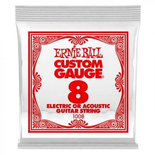 Ernie Ball Plain Steel Single .008