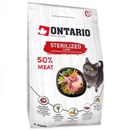 ONTARIO Cat Sterilised Lamb  400g
