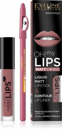 Oh my lips - lesk + konturovací tužka - 04 Sweet lips