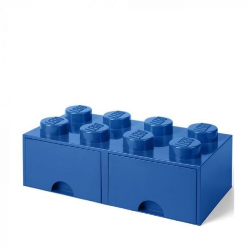 Červený úložný box se 2 šuplíky LEGO®
