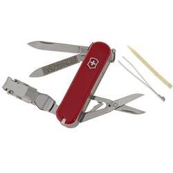 Švýcarský kapesní nožík Victorinox Nail Clip 580 0.6463, červená