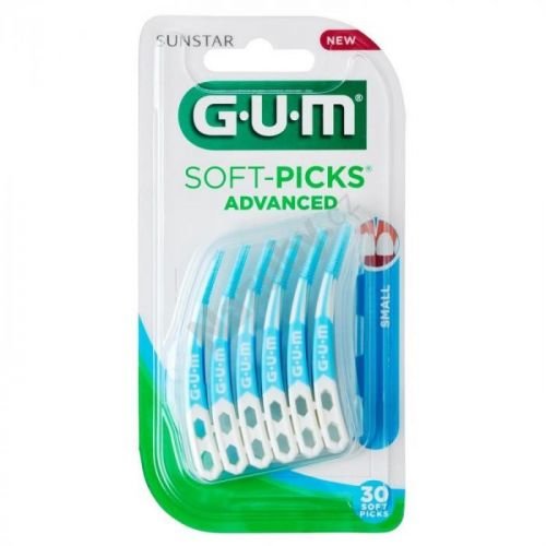GUM Soft-Picks Advanced SMALL masážní mezizubní kartáčky, 30 ks