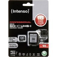 Intenso 16GB micro SDHC PRO UHS-I + adaptér