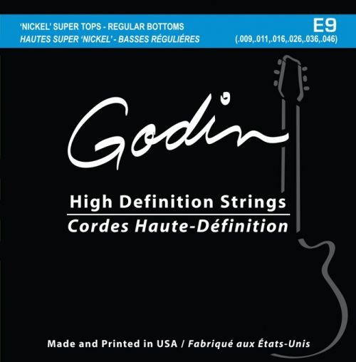 Godin E-9 Electric High-Definition Strings