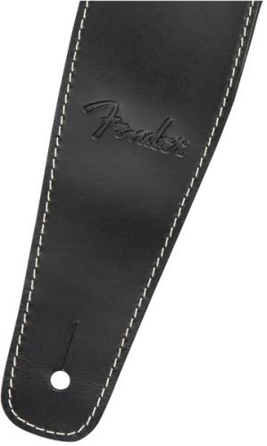 Fender Broken-In Leather Strap Black