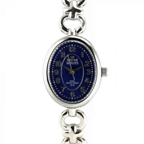 Dámské elegantní hodinky s modrým ciferníkem W02M.10365 W02M.10365.A