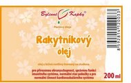 Rakytníkový olej 200 ml - přírodní za studena lisovaný 260 mg karotenoidů / 100 ml