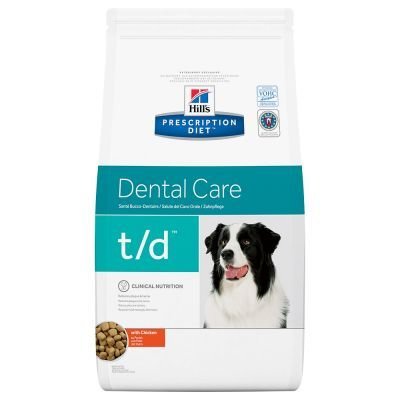 Hill's Prescription Diet t/d Dental Care s kuřecím masem - 10 kg