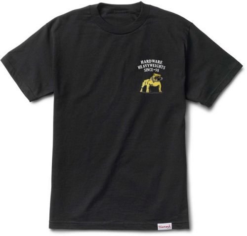 triko DIAMOND - Bulldogs S/S Tee Black (BLK)