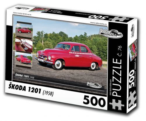 Puzzle ŠKODA 1201 (1958) - 500 dílků
