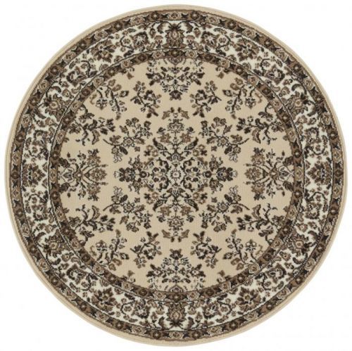 Mujkoberec Original Kusový orientální koberec Mujkoberec Original 104355 Kruh - 140x140 (průměr) kruh cm Béžová